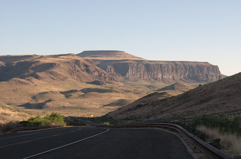 Scenery in the Davis Mountains