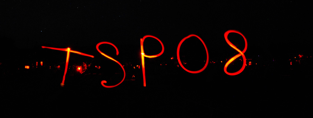An experiment in writing with a red flashlight. It worked, after several attempts and a clean up in PS Elements.